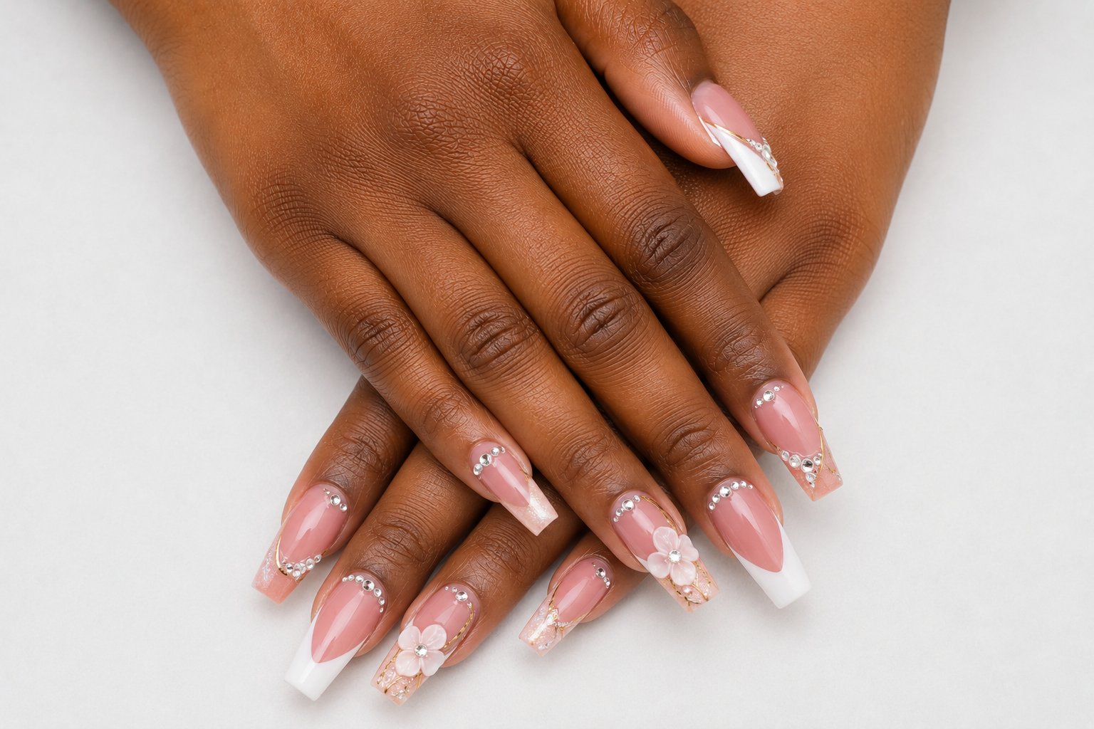 After signature nails at Veloura